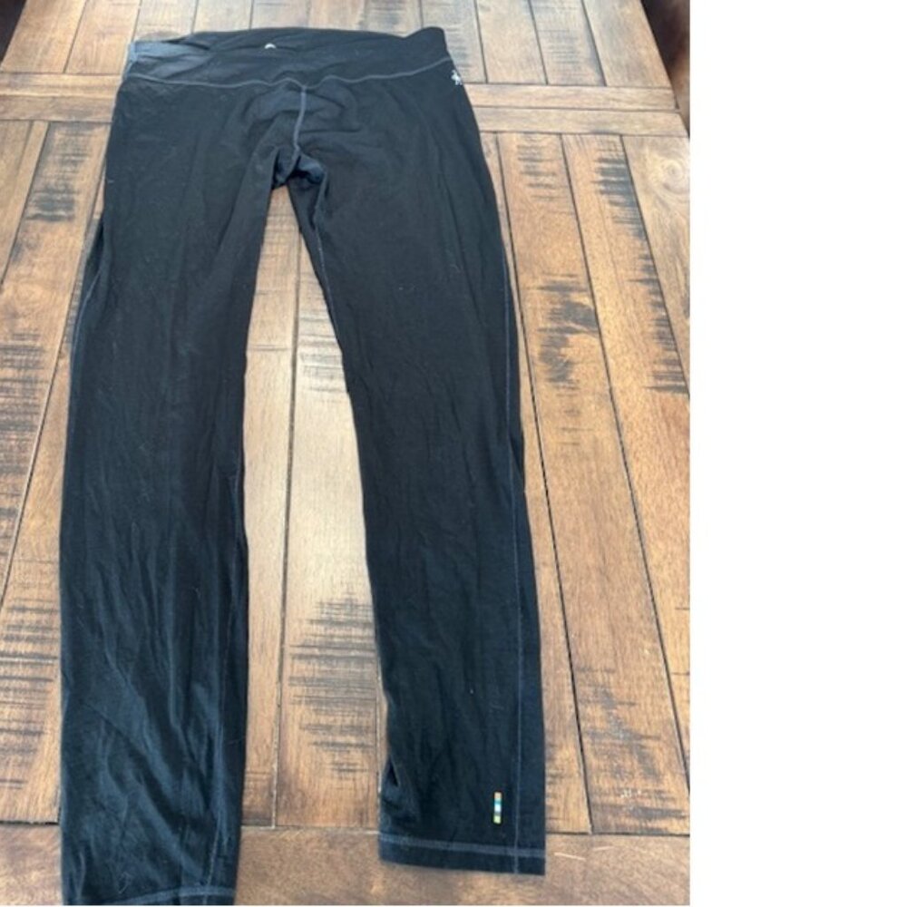 Women's Smartwool 150 Merino base layer bottoms, black, XL